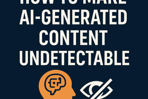 How To Make AI Generated Content Undetectable
